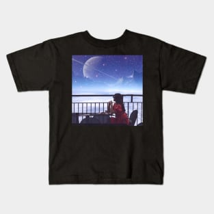 Saturn Views Kids T-Shirt